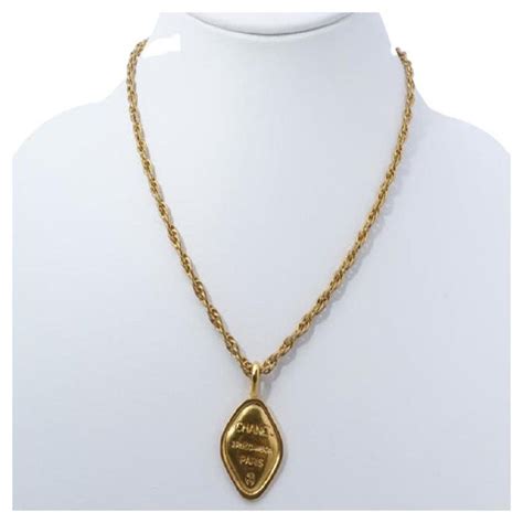 chanel gold-tone cambon necklace|Chanel Cambon Necklace .